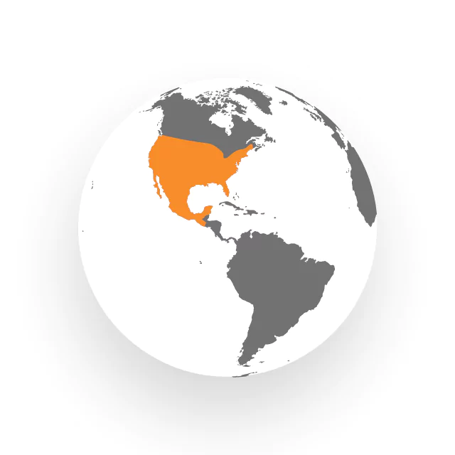 World map highlighting the multiple locations ofi is active in
