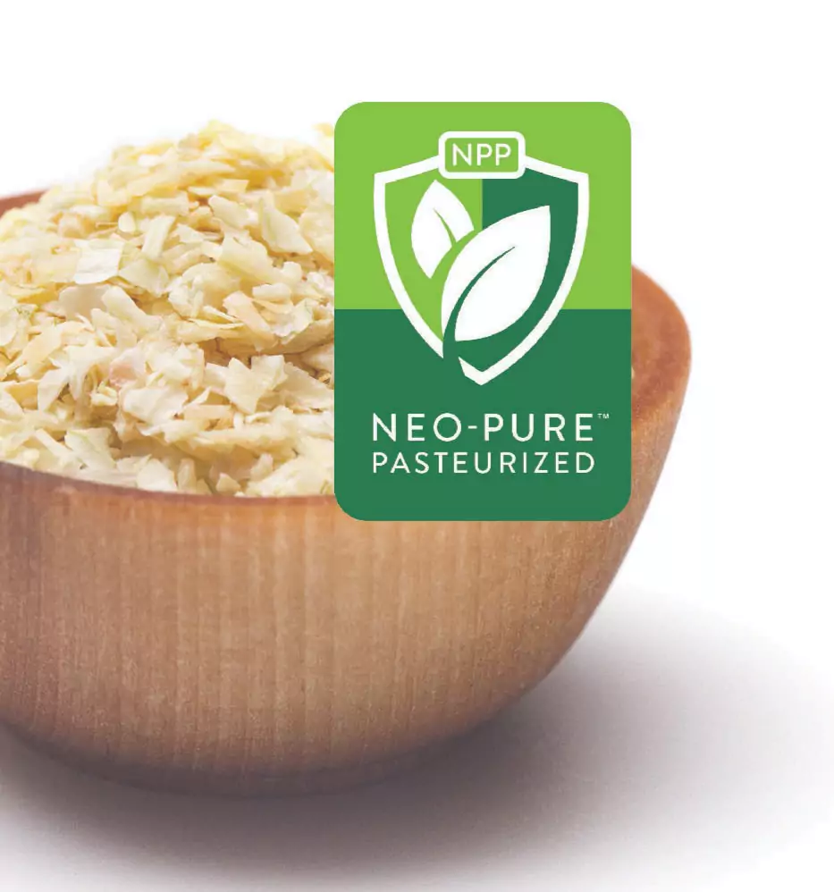 Neo-pure diced onions in a bowl
